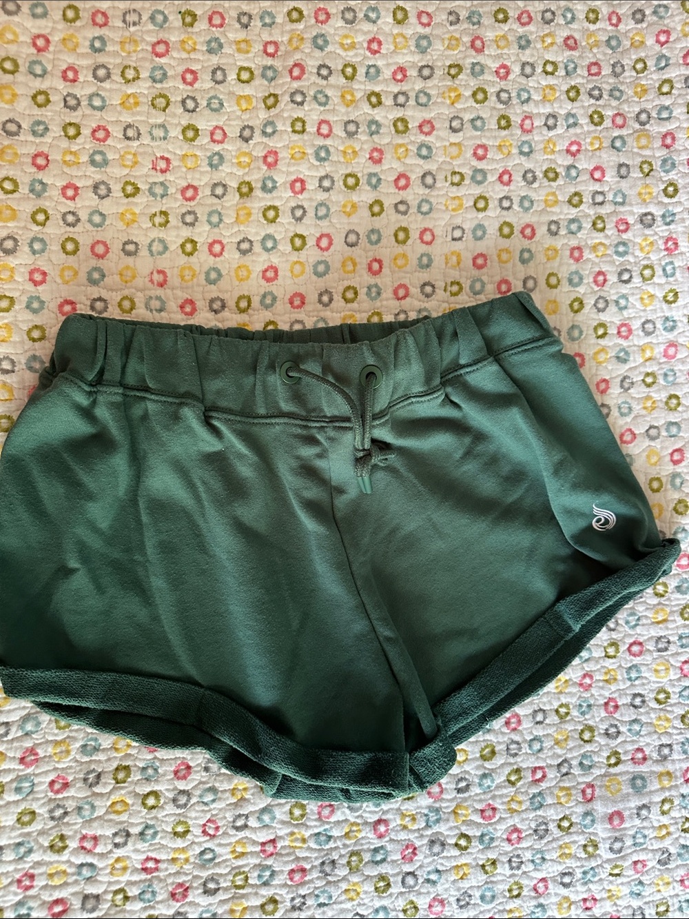 Women's RyderWear Dark Green Drawstring Lounge Shorts